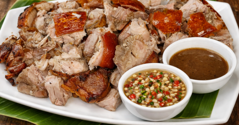 Oven Baked Lechon Belly on New Years Day!