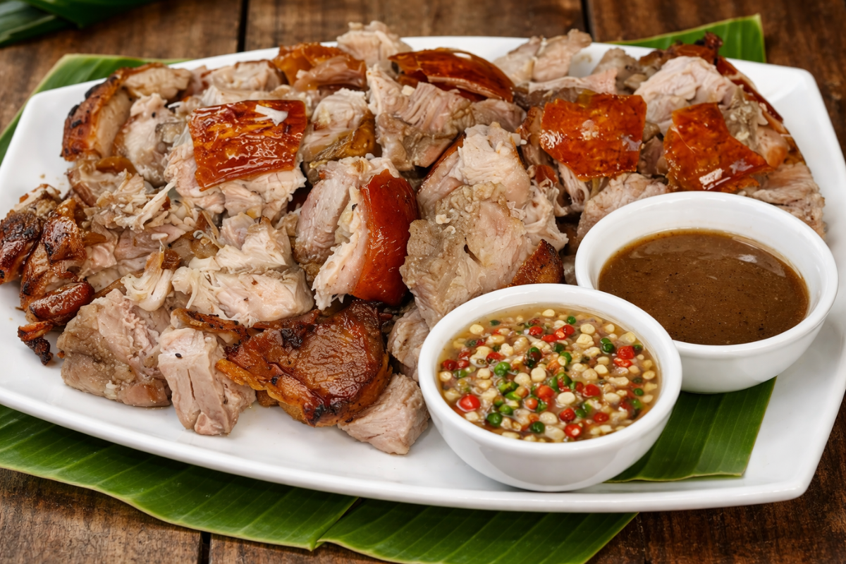 Oven Baked Lechon Belly on New Years Day!