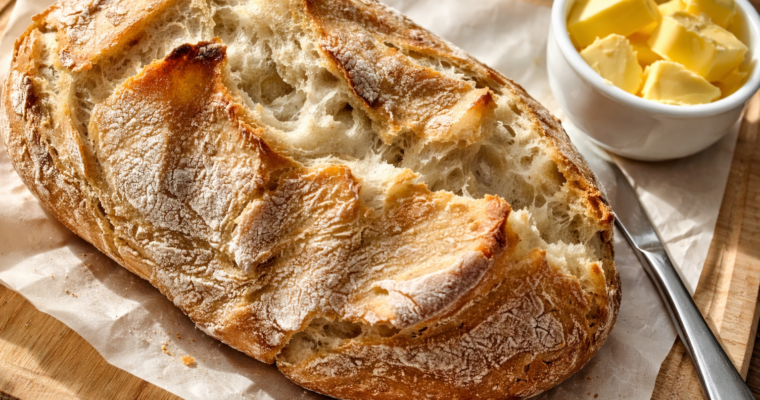 My Husband’s First Homemade Bread