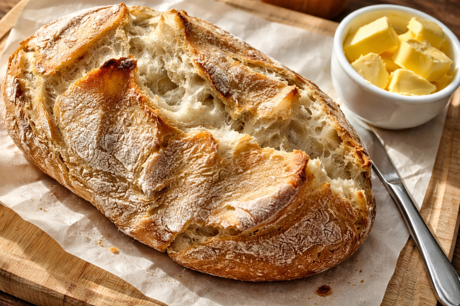 My Husband’s First Homemade Bread