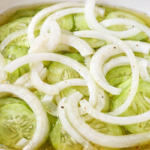 Pickled Cucumber with Onions