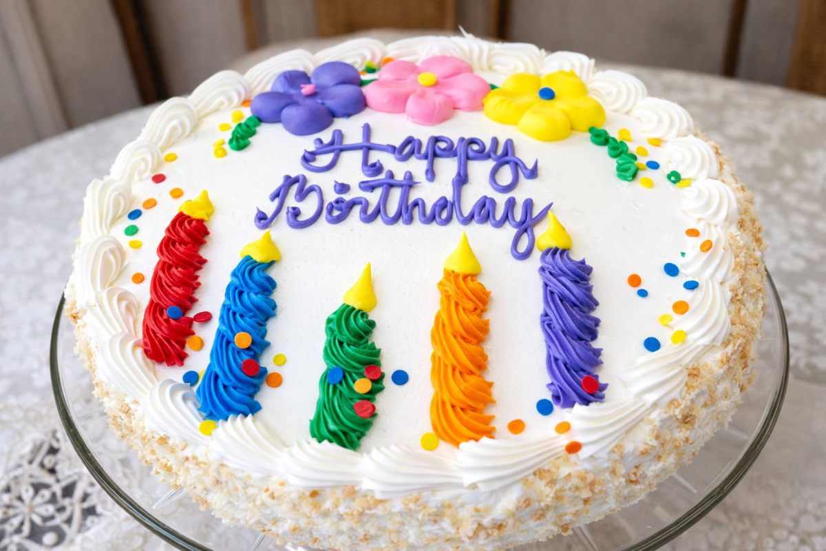 A Simple Birthday Lunch with Family