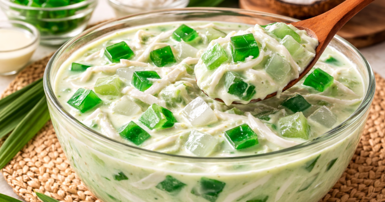 Easy Buko Pandan Recipe – Classic Filipino Coconut Dessert