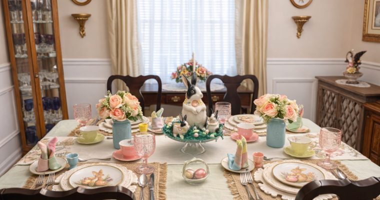 My Easter Tablescape for a Cheerful Home
