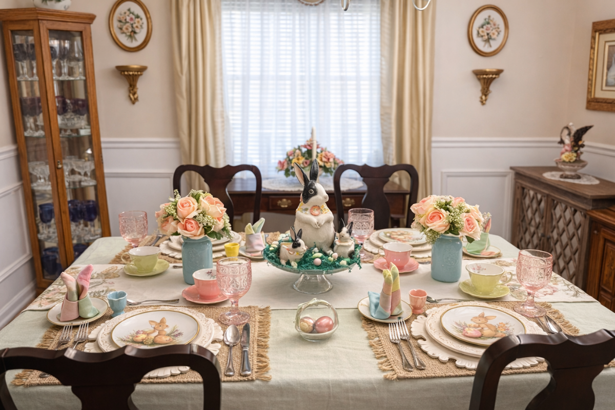 My Easter Tablescape for a Cheerful Home