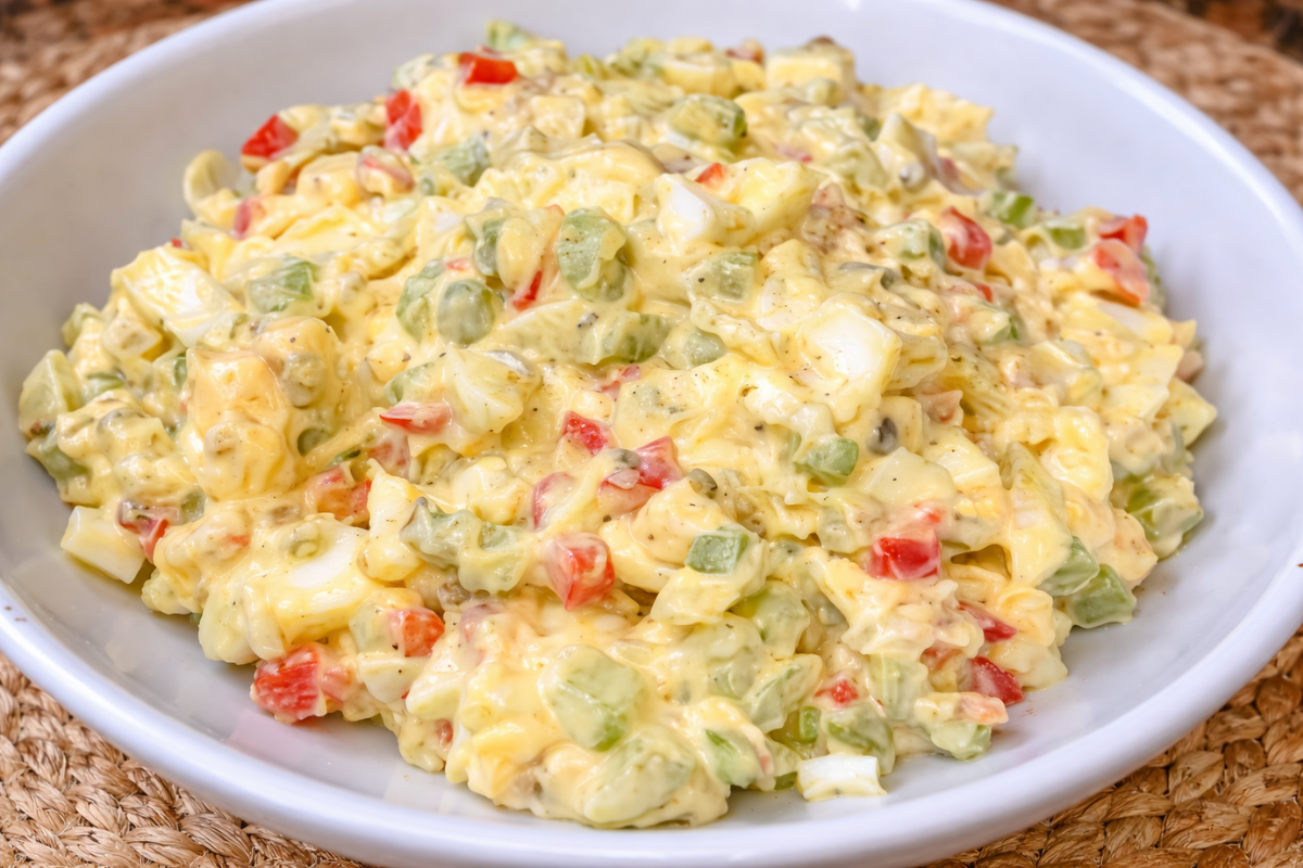 Easy Creamy Egg Salad Recipe
