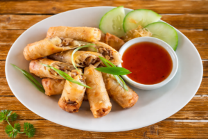 Appetizer - Lumpiang Shanghai with Dipping Sauce