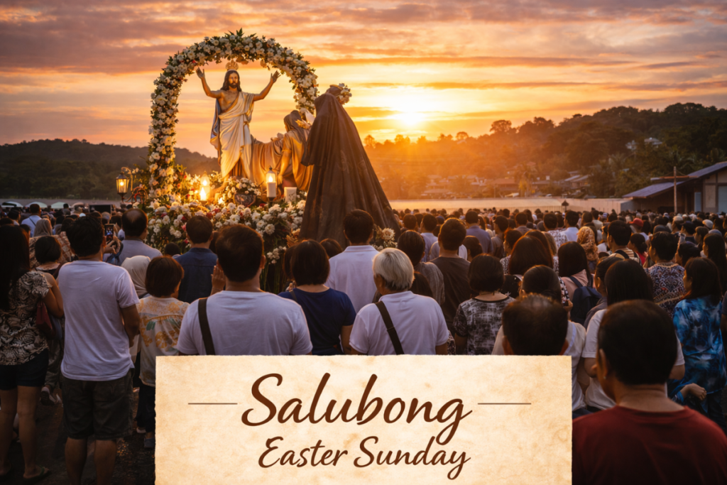 Easter Sunday - meeting of Mama Mary & Jesus Christ