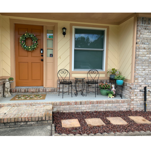 Final Look Refreshed Front Porch