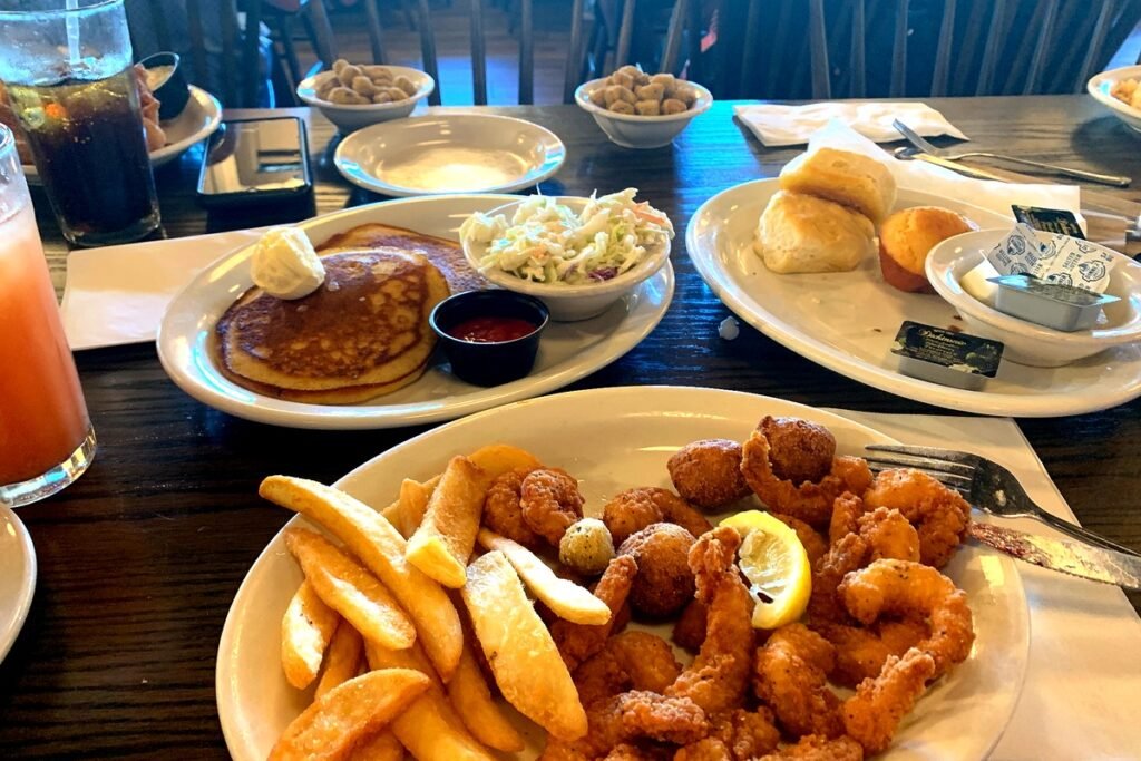 Country Fried Shrimp for my Birthday Lunch!