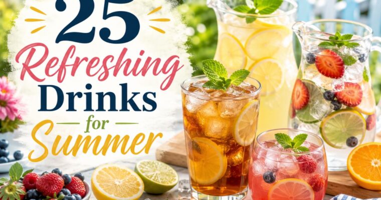 25 Refreshing Drinks for Summer