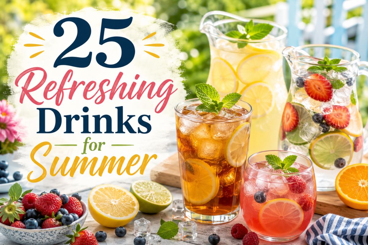25 Refreshing Drinks for Summer