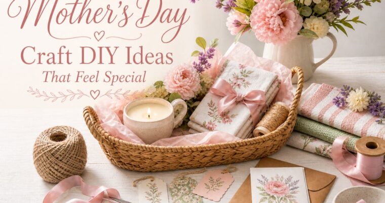 Mother’s Day Craft DIY Ideas That Feel Special