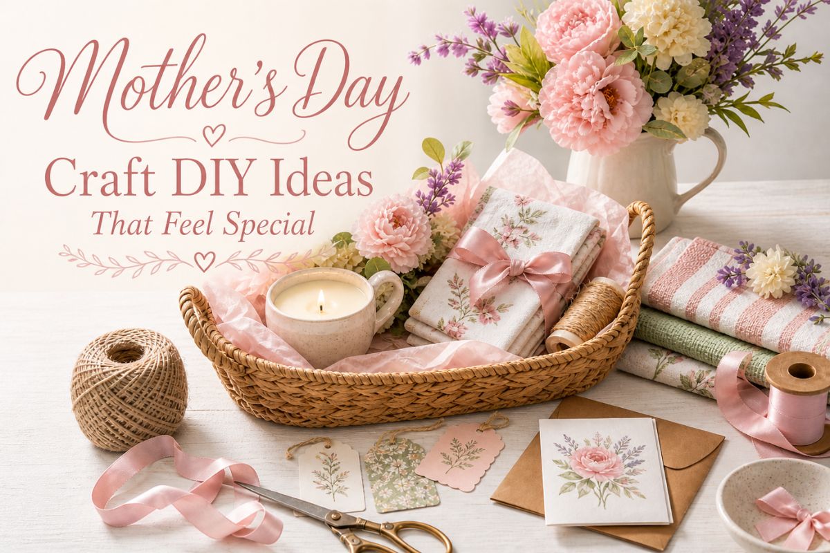 Mother’s Day Craft DIY Ideas That Feel Special