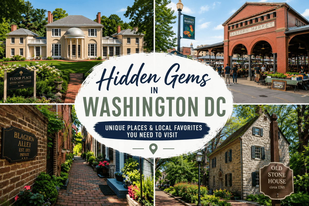 Top Hidden Gems in Washington DC You Must Visit